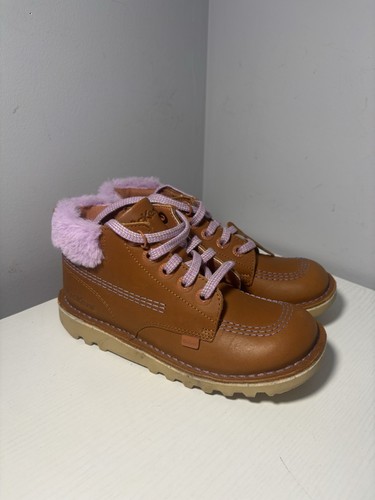 Kickers winter leather - leather, jf