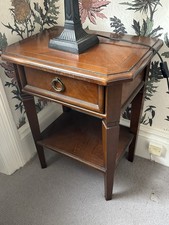 Lamp/hall Table In Cherrywood