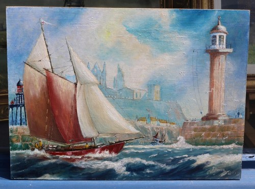 Original painting entering - original,