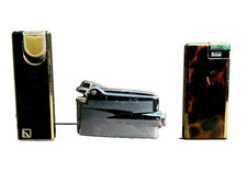 3 Vintage cigarette Lighters (1 x Ronsson 2 x Hadson) - Untested