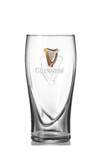 Guinness Gravity  Pint 20oz Beer Glass Embossed Harp NEW 