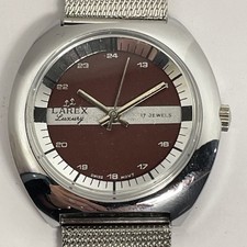 Larex Watch NOS Railway Swiss