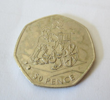 Wheelchair Boccia coin fifty