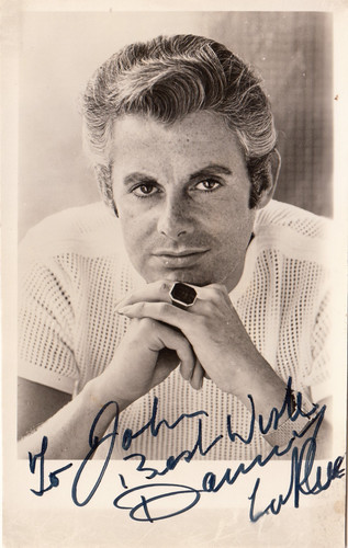 Danny rue hand signed - hand,
