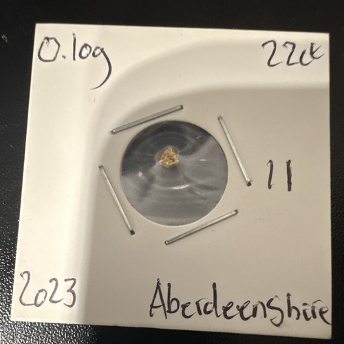 22k gold nugget 10g - 0.10g, in