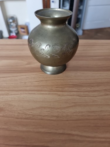 Antiqe hand etched brass - antiqe,