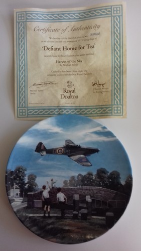 Royal doulton war plane - royal,
