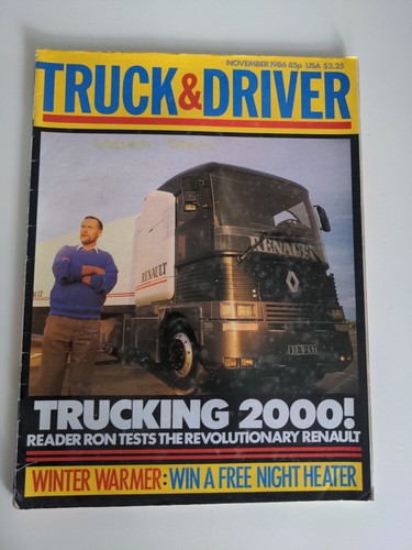 Truck driver magazine - driver,