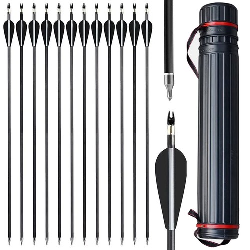Archery fiberglass arrows - archery,