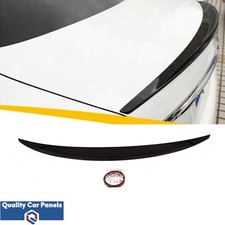 Rear Boot Lip Spoiler AMG Style Gloss Black Mercedes E-Class W213 2016-2023