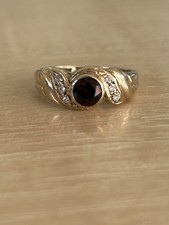 9ct Gold Ruby & Diamond Ring -