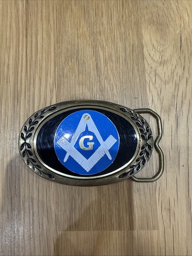 Vtg heritage belt buckle - buckle, solid