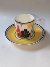 Wedgwood Clarice Cliff Cafe Chic Cup & Saucer - SummerHouse!!