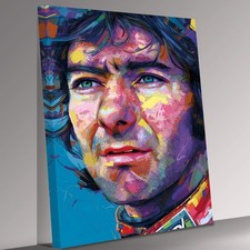 Joey Dunlop Icon Abstract