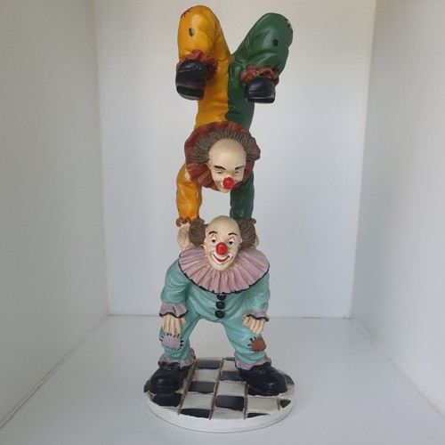 Vintage tumbling clowns hand - vintage,