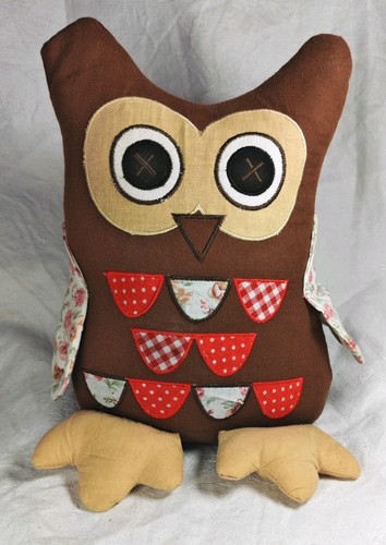 Large weighted owl - weighted, doorstop
