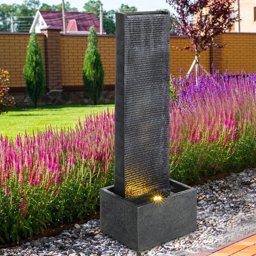 Garden water feature fountain - water,