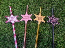 Personalised Rodeo Straws