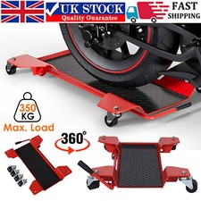 Motorbike Motorcycle Dolly Centre Stand Garage Mover Paddock Easy Park Up 350KG