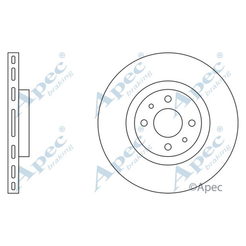 Brake discs vented - discs, fiat