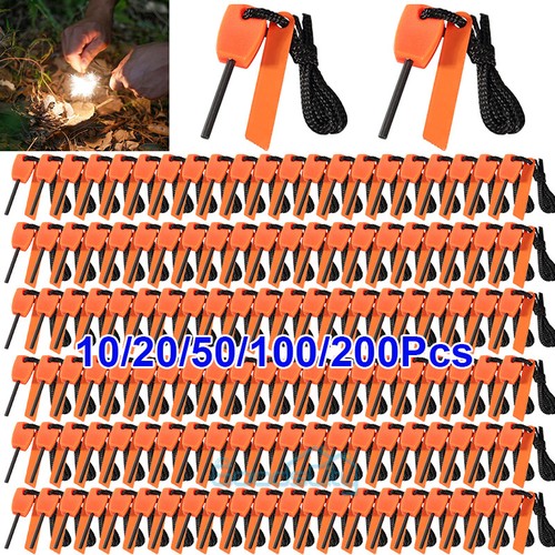 Lot fire starter flint steel - flint,