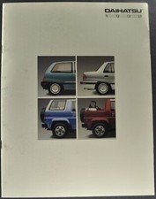 1992 Daihatsu Catalog Sales