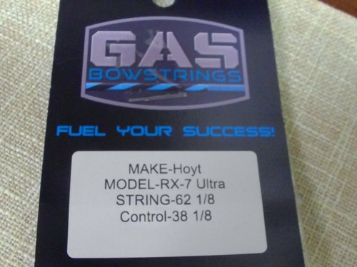 Gas bowstrings hoyt ultra - rx-7,
