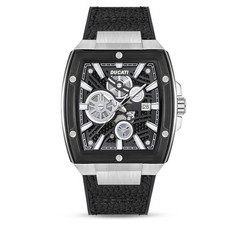 Ducati Corse Men's Watch With Date Tonneau Steel Case