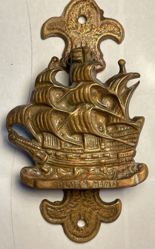 Vintage 1940s golden hind - vintage, hind'