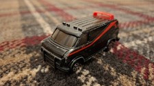 Vintage 1983 ERTL The A Team Diecast Van Black Chevrolet