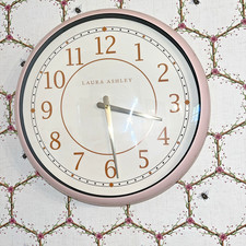 LAURA ASHLEY LARGE  WALL CLOCK