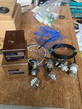 Job Lot of DJB Birchall Piezo Electric Accelerometers X9 Two In Wooden Boxes