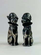 Pair Of Antique Silver Plated