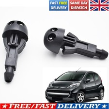 X2 FOR PEUGEOT 107 CITROEN C1 WINDSCREEN WASHER JET NOZZLE SPRAYER JETS 6405W3