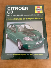 Haynes Manual 4197 Citroen C3