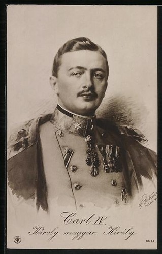 Postcard archduke thon heir - postcard,