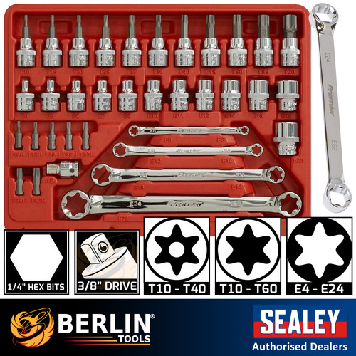 Torx female socket - e-torx,