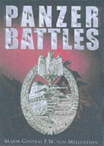 Panzer battles mellenthin - battles,