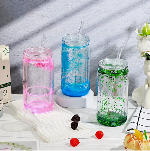 Pack clear snow globe - 6, pack/
