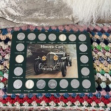 Historic Cars Coin Collection