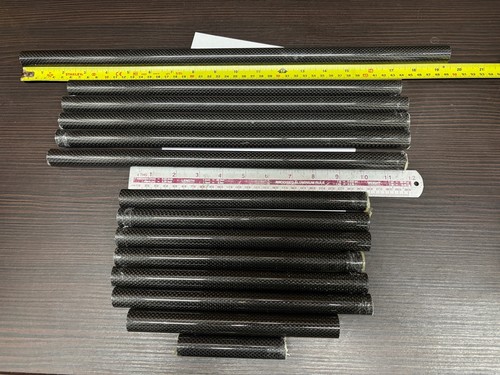 Carbon fibre tube - gloss, job