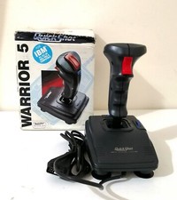QuickShot QS-123 Warrior 5 Analog Joystick IBM PC XT AT 386/486 Compatible