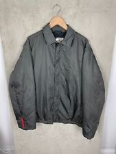 Men's Prada Nylon Art. SGV69 Mat. 642 Tg. 52 Jacket Coat XL Extra Large Green