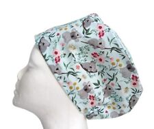 Cute Koala Bears Scrub Cap Hat Doctor Theatre Nurse Hospital ODP Surgical