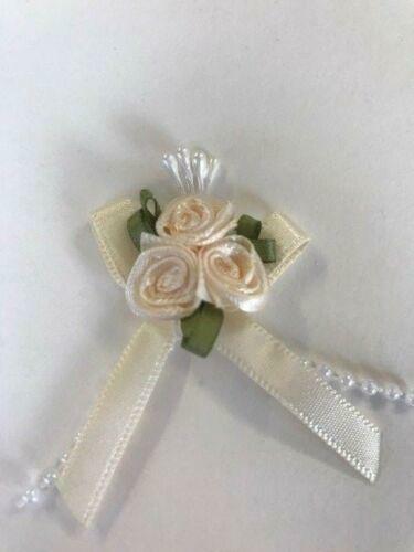 Ribbon bow and - ribbon, rose