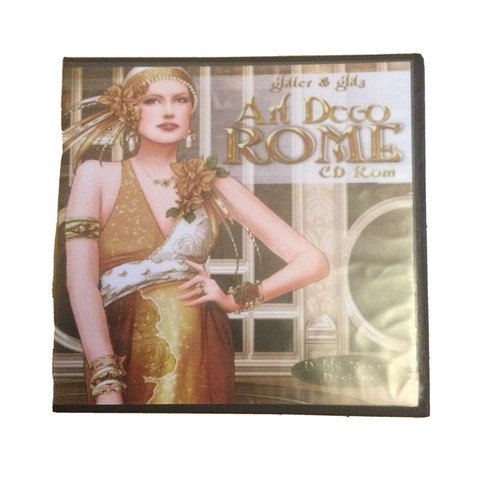 Debbi moore art deco rome - art,