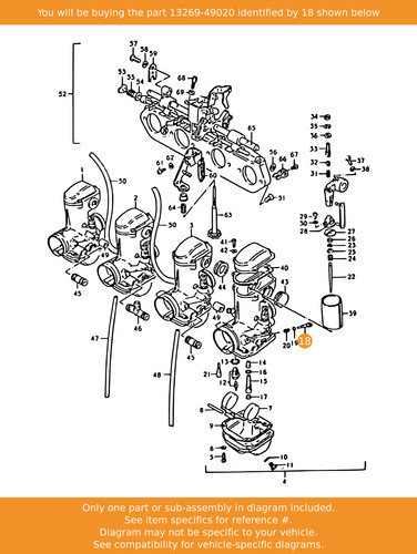 Suzuki adjuster 13269 49020 - suzuki, adjuster,