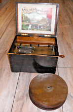 Circa 1900 Symphonion Music