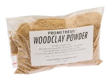Prometheus Wood Clay Powder Burns Clean To Use In Kiln Jewellery Making