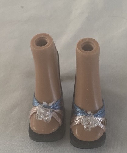 Bratz shoes heels blue silver - bratz,